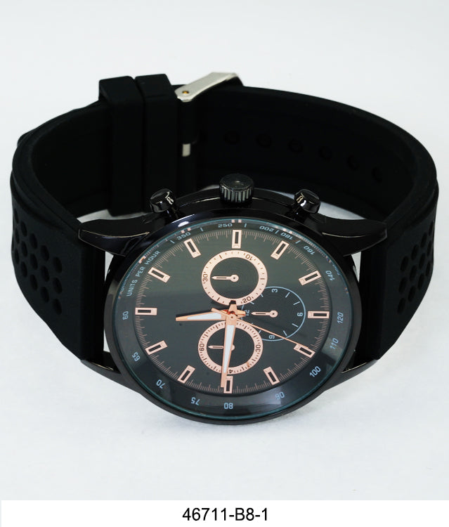 4671-B8 - Prepacked Silicon Band Watch