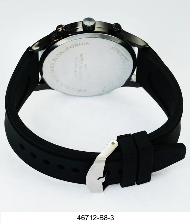 4671-B8 - Prepacked Silicon Band Watch