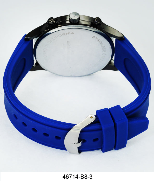 4671-B8 - Prepacked Silicon Band Watch