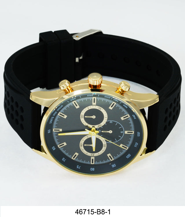 4671-B8 - Prepacked Silicon Band Watch