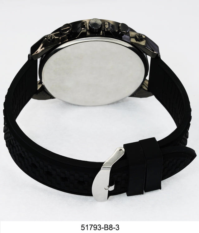 5179-B8 - Prepacked Silicon Band Watch