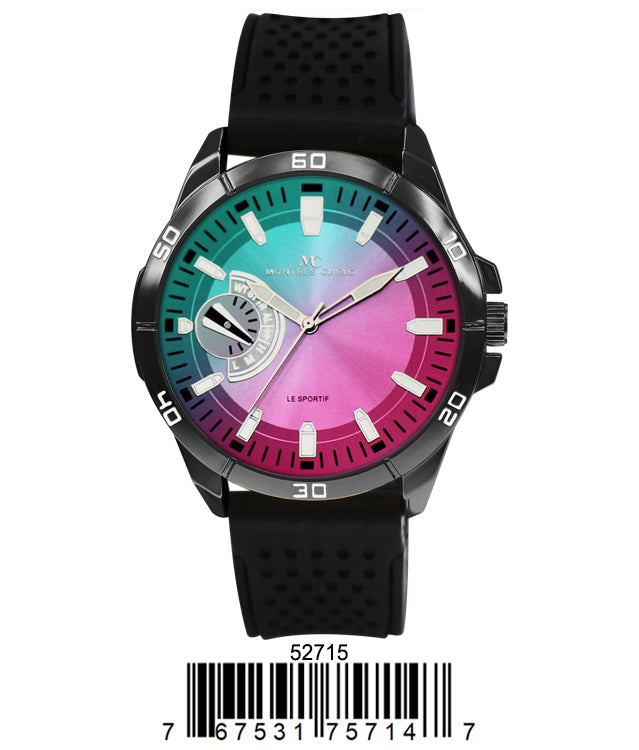 5271 - Reloj con correa de silicona