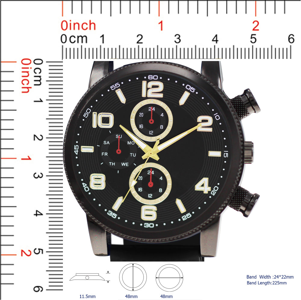 5291 - Prepacked Silicon Band Watch