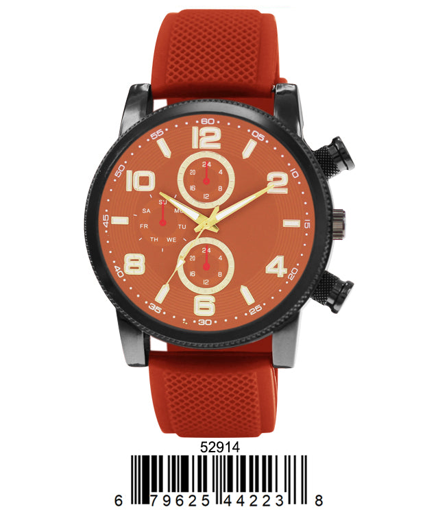 5291 - Prepacked Silicon Band Watch