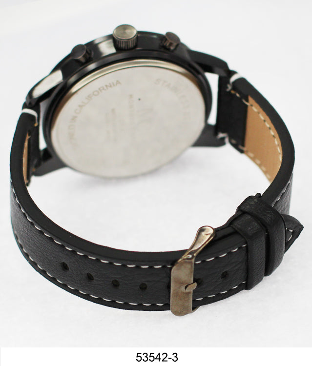 5354 - Vegan Leather Band Watch