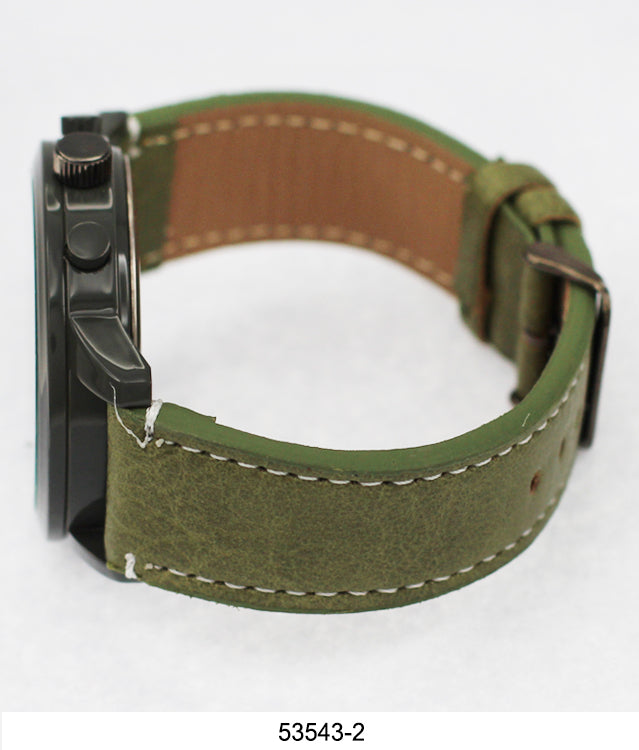 5354 - Vegan Leather Band Watch