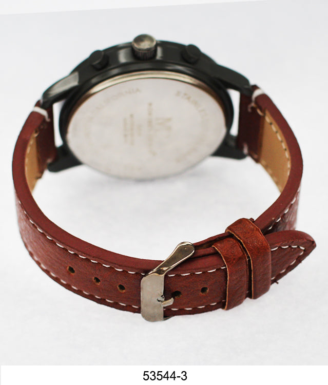 5354 - Vegan Leather Band Watch