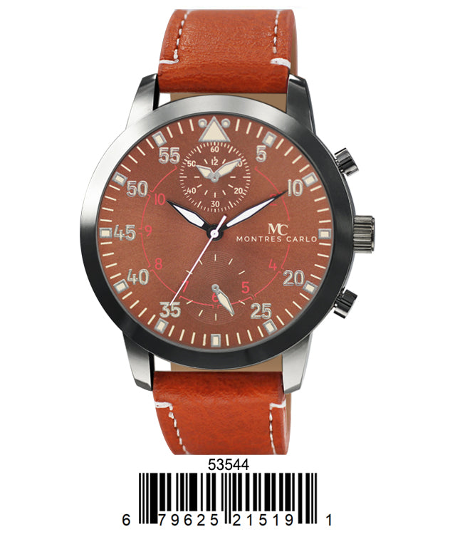 5286 - Reloj con correa de cuero vegano