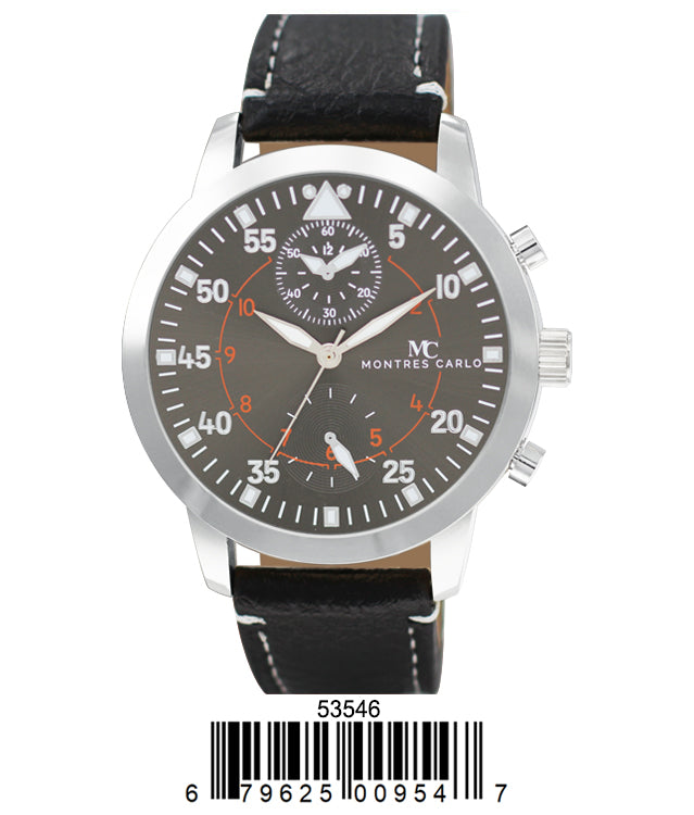 5286 - Reloj con correa de cuero vegano