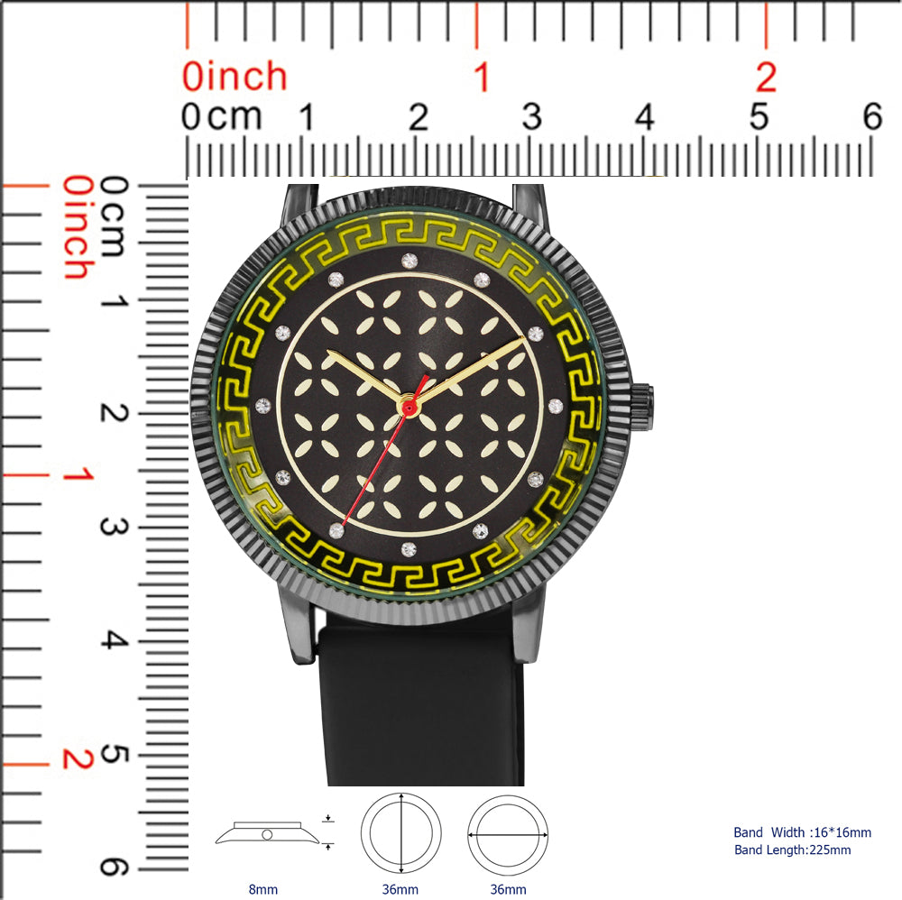 5434-Montres Carlo Metal Band Watch