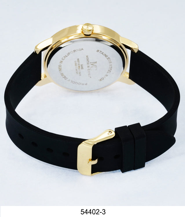 5440-Montres Carlo Silicon Band Watch