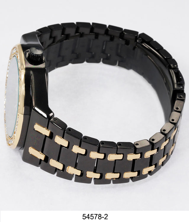 5457-Montres Carlo Metal Band Watch