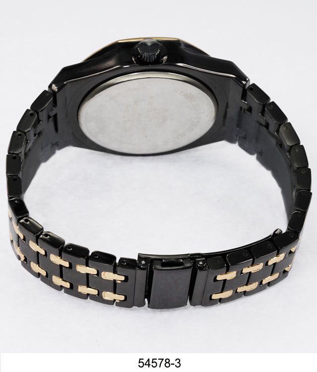 5457-Montres Carlo Metal Band Watch