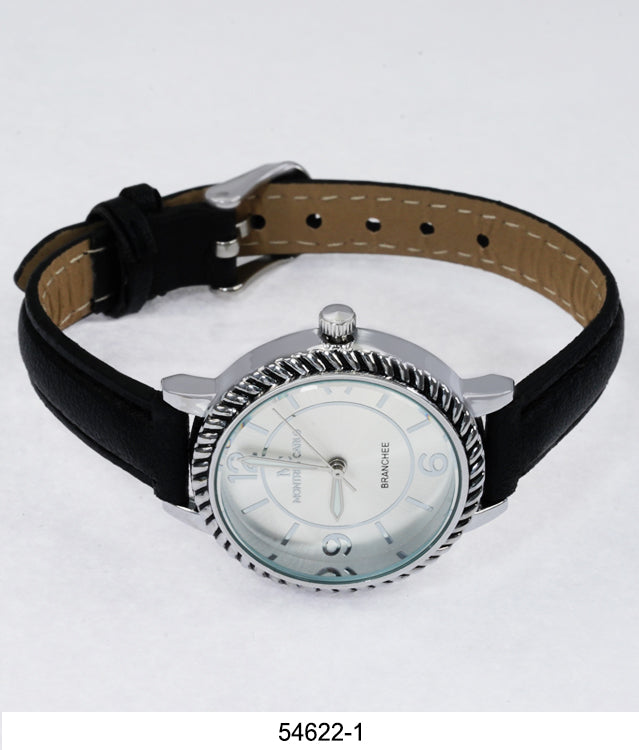 5462 - Vegan Leather Band Watch