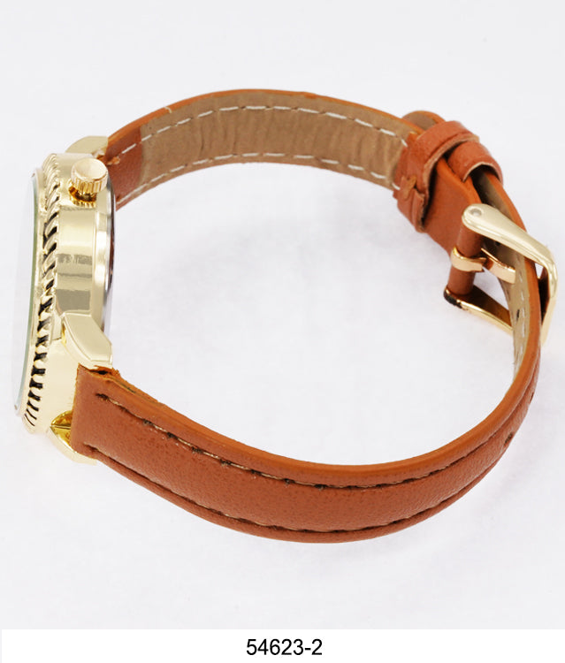 5462 - Vegan Leather Band Watch