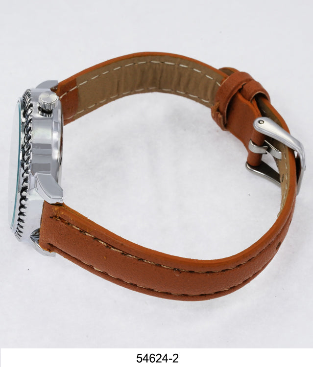 5462 - Vegan Leather Band Watch