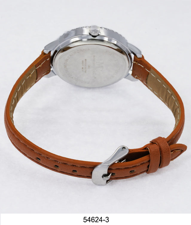 5462 - Vegan Leather Band Watch