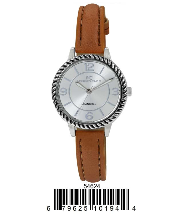 5462 - Vegan Leather Band Watch