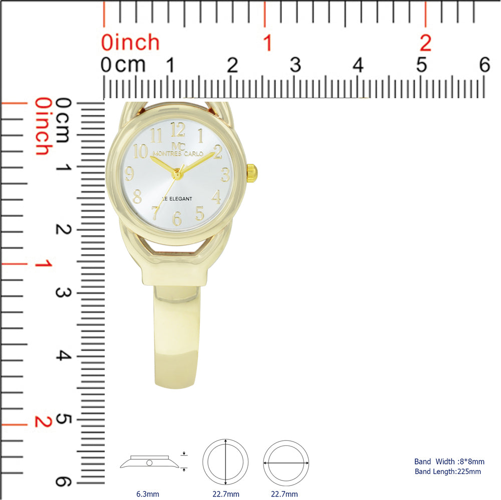 5469-Montres Carlo Bangle Watch