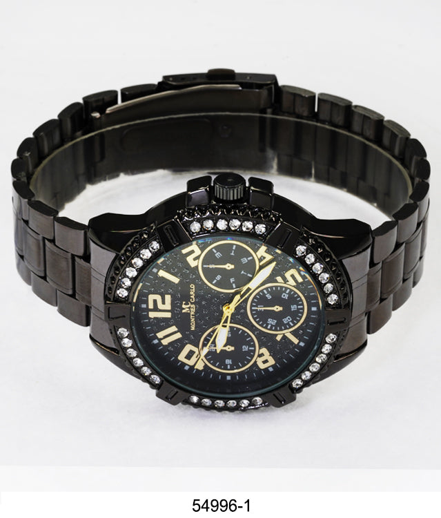 5499-Montres Carlo Metal Band Watch