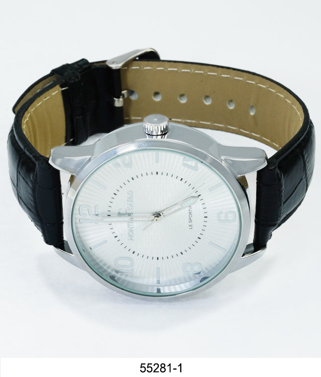 5528 - Vegan Leather Band Watch