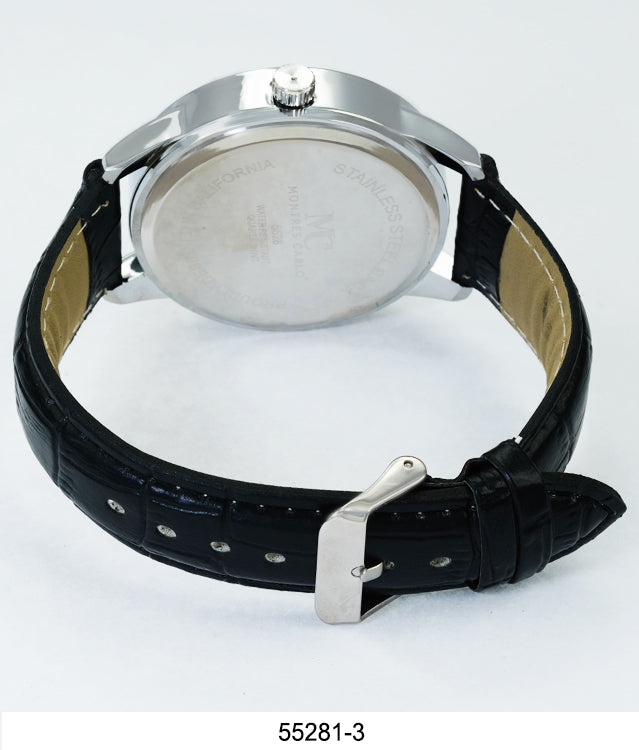 5528 - Vegan Leather Band Watch