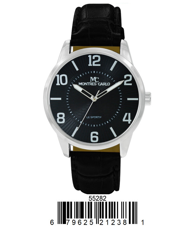 5528 - Vegan Leather Band Watch