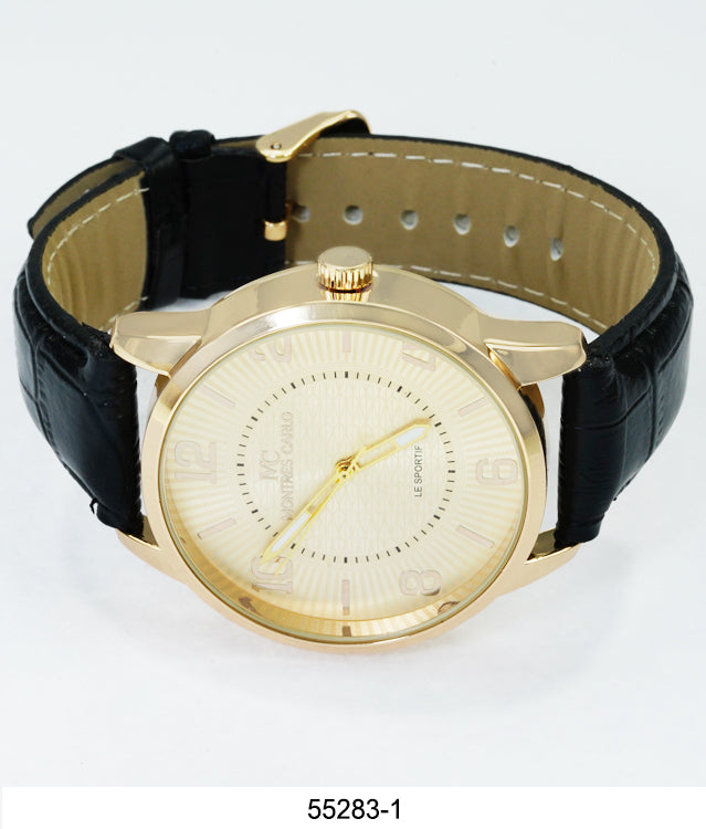 5528 - Vegan Leather Band Watch