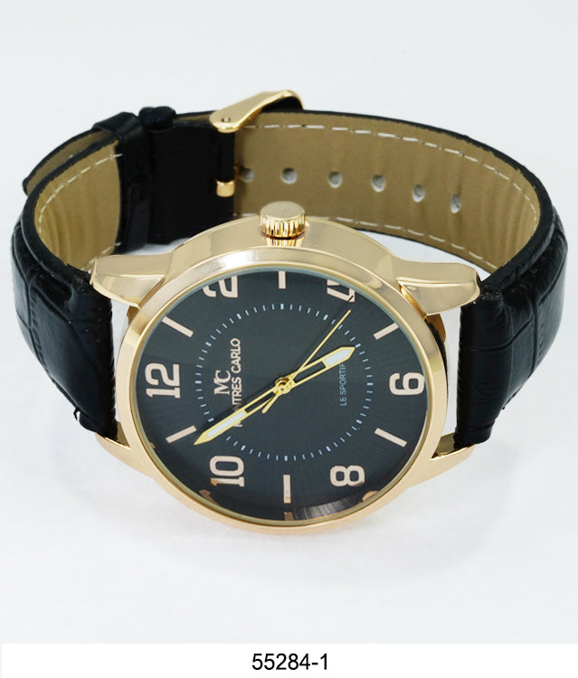 5528 - Vegan Leather Band Watch