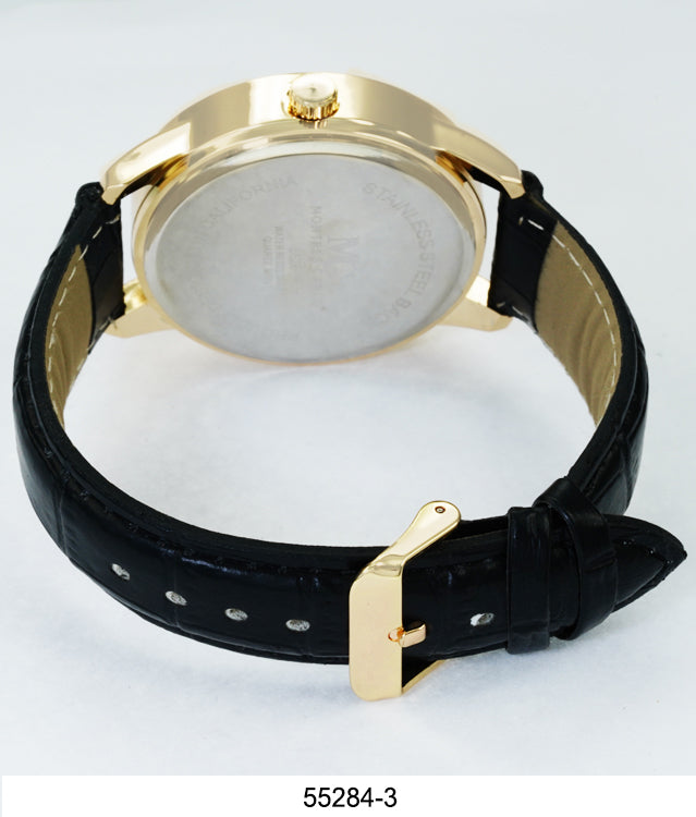 5528 - Vegan Leather Band Watch