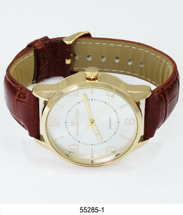 5528 - Vegan Leather Band Watch