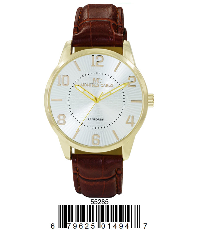 5528 - Vegan Leather Band Watch