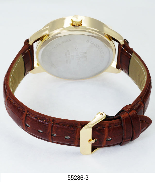 5528 - Vegan Leather Band Watch