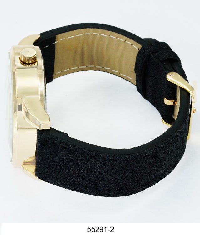 5529 - Vegan Leather Band Watch