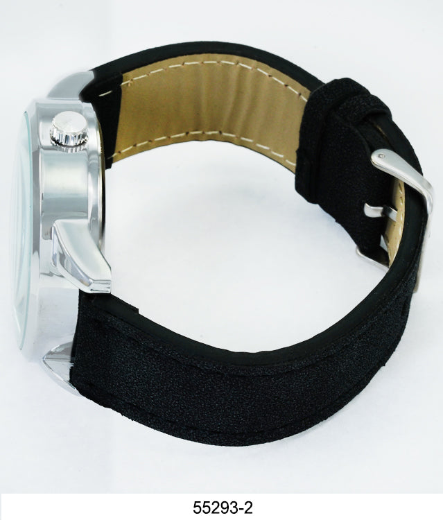 5529 - Vegan Leather Band Watch