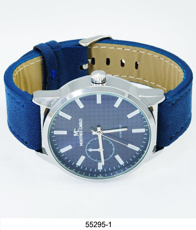 5529 - Vegan Leather Band Watch