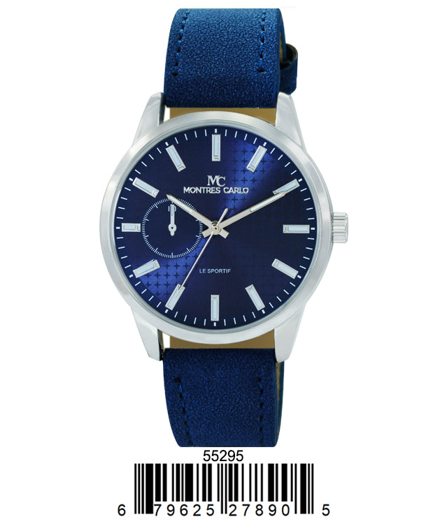 5529 - Vegan Leather Band Watch