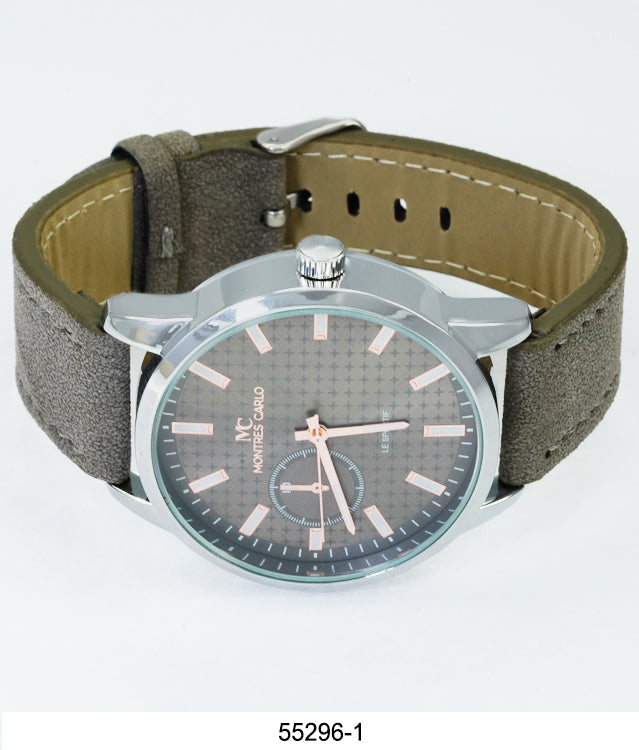 5529 - Vegan Leather Band Watch