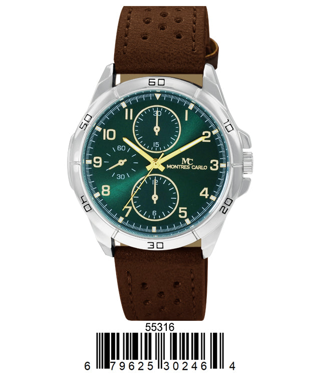 5531 - Vegan Leather Band Watch