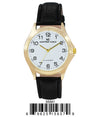 5559 - Montres Carlo Vegan Leather Band Watch