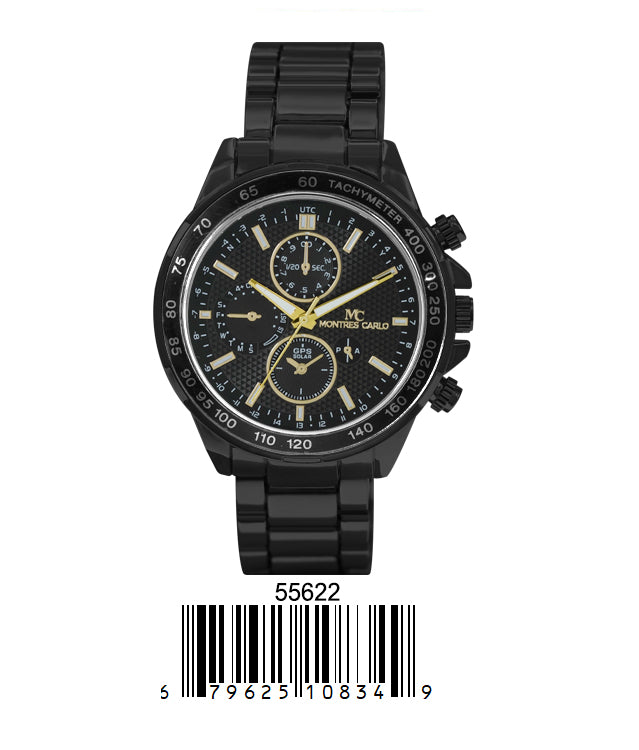 5562-Montres Carlo Metal Band Watch