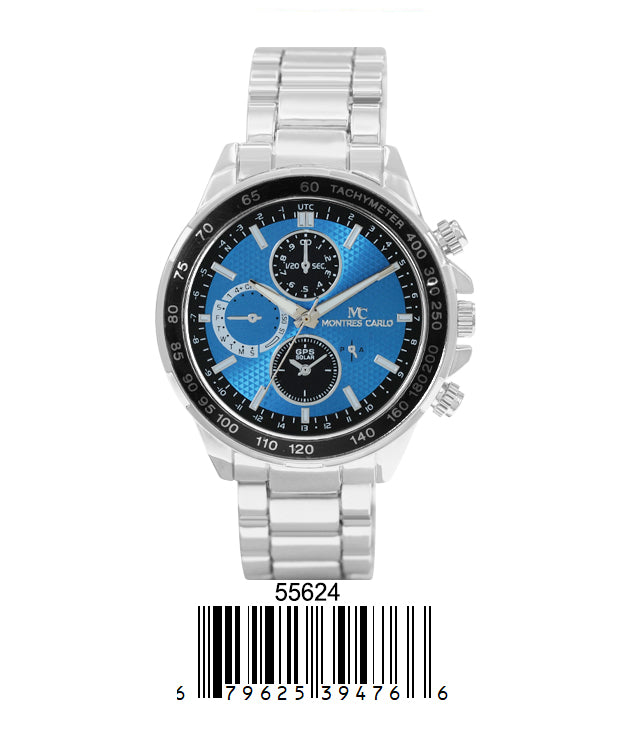 5562-Montres Carlo Metal Band Watch