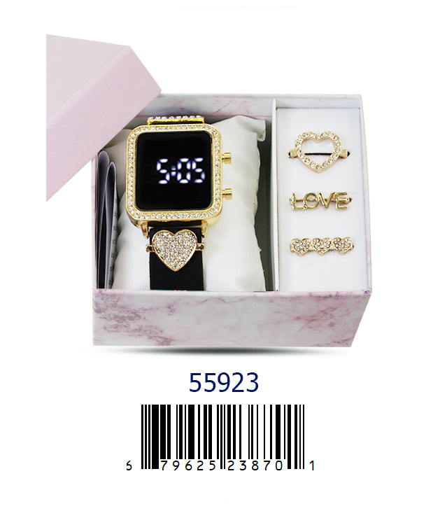 5592-B Gift Boxed LED Watch