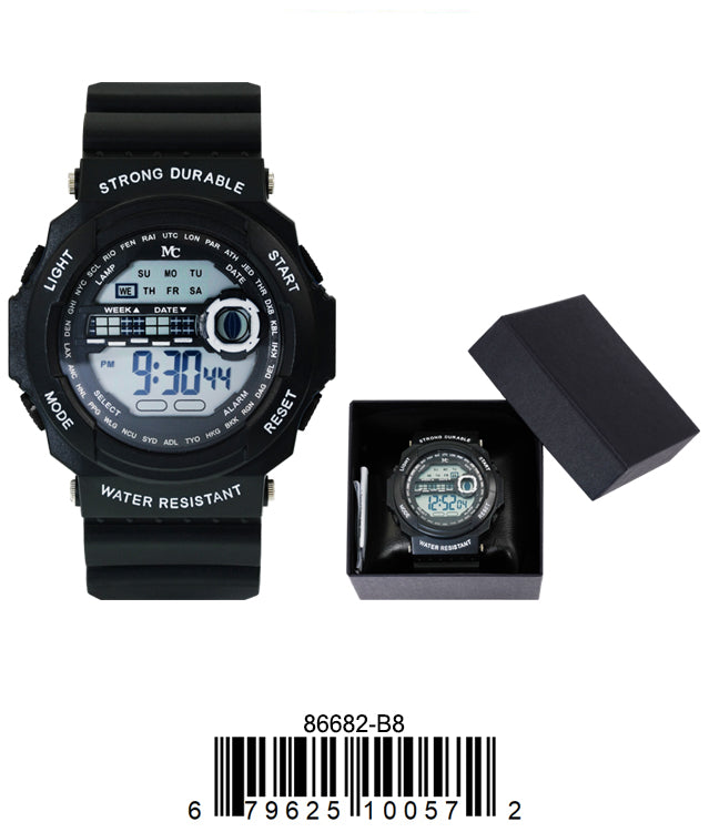 8668 - Digital Watch