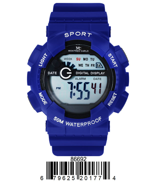 8669 - Digital Watch