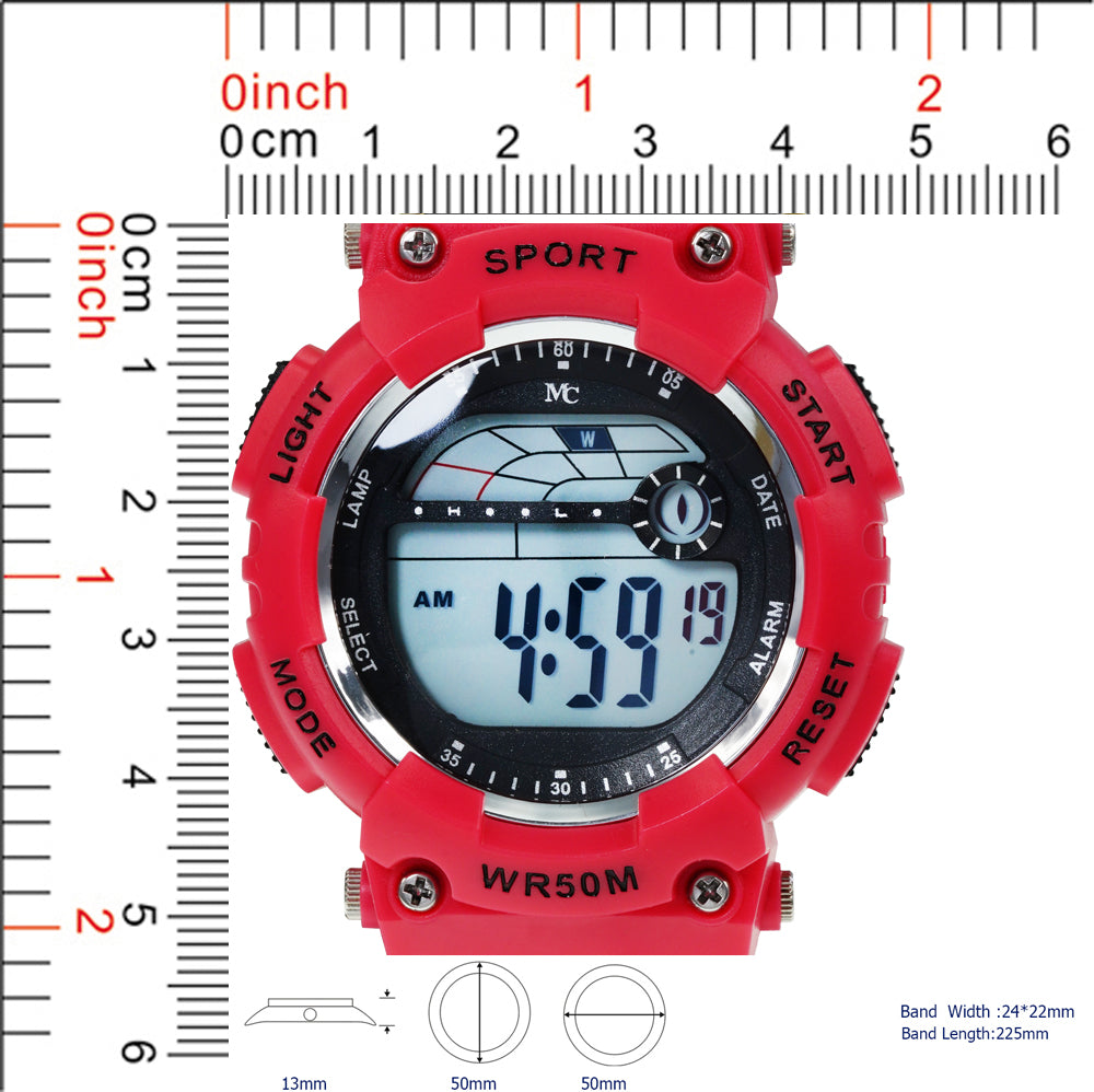 8673- B8 Digital Watch