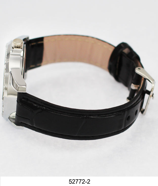 5277 - Vegan Leather Band Watch