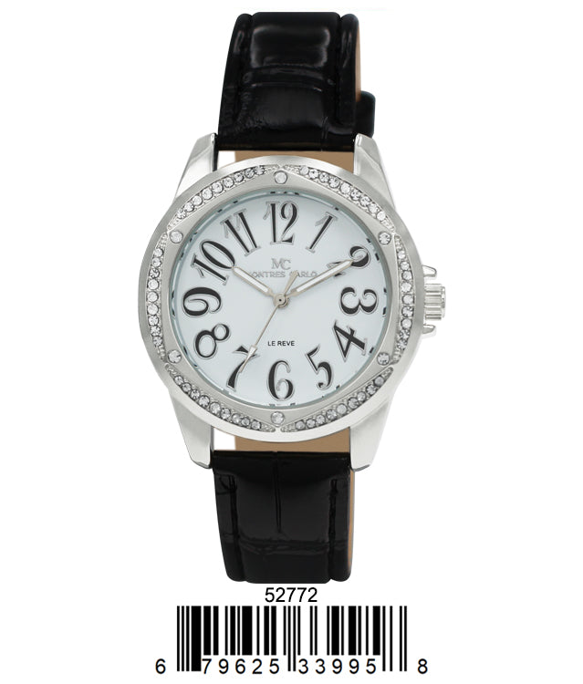 5277 - Vegan Leather Band Watch