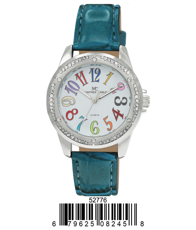 5277 - Vegan Leather Band Watch