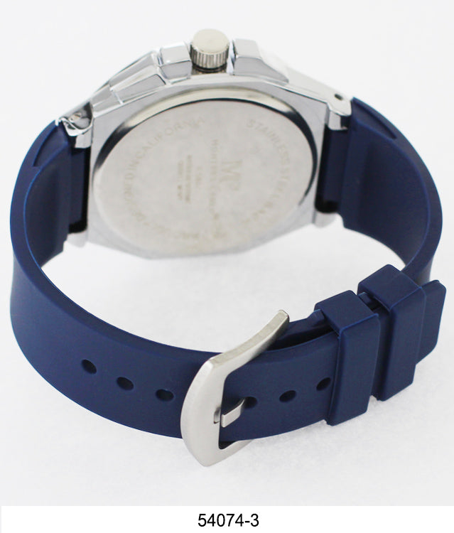 5407 Montres Carlo Silicone Band Watch AkzanWholesale